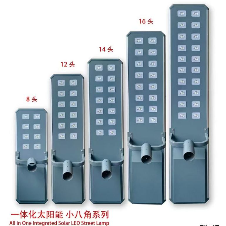 八角太阳能大路灯