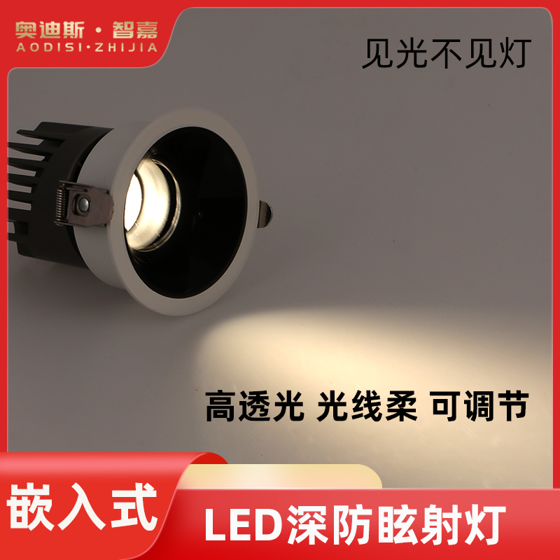New high-transparency adjustable spotlight