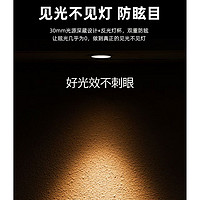 Minimalist recessed spotlight