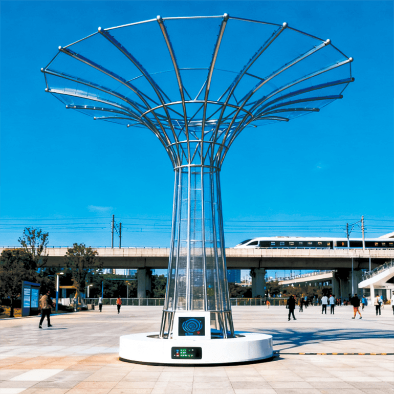 动态光效随环境灵动变幻既提升空间科技格调又能吸引人群驻足探索