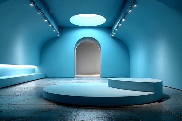 Minimalist Round LED Spotlights Create a Stylish and Comfortable Ambiance