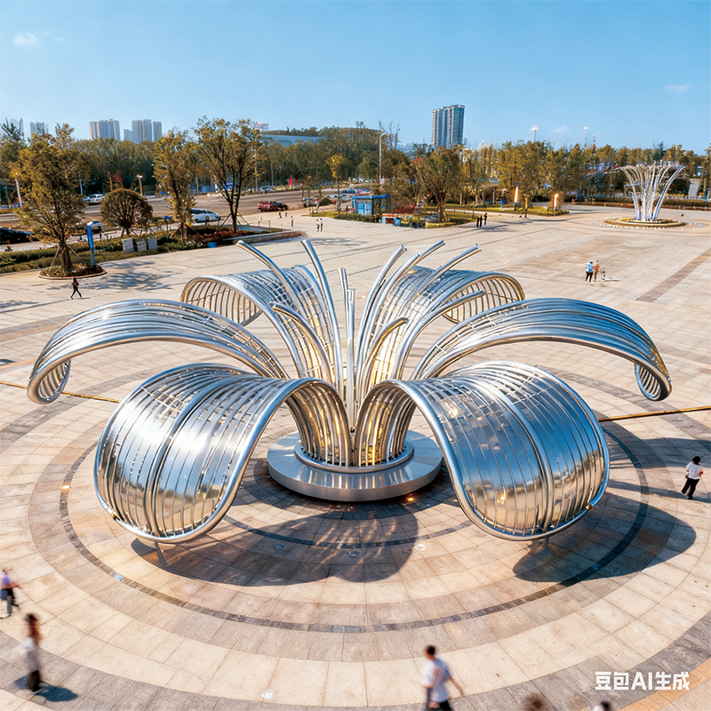 灵动花瓣造型搭配炫