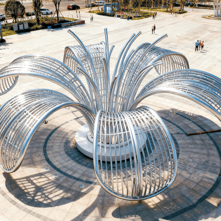 灵动花瓣造型搭配炫