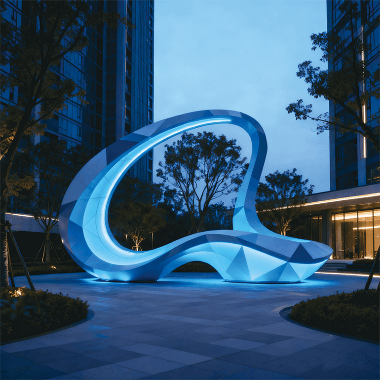 星溪律动之环景观装饰装置适合广场、公园、旅游景区、游乐场等地