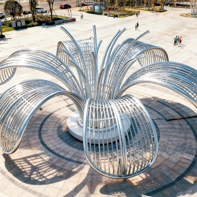 灵动花瓣造型搭配炫