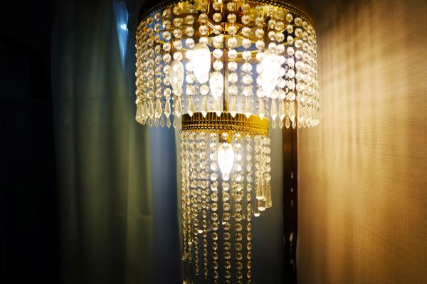 It's time to replace your indoor lighting with elegant crystal chandeliers and wall sconces.