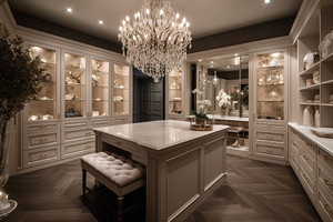 What makes crystal rotating ceiling lights special?