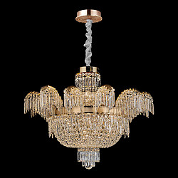 Double-layered personalized crystal chandelier
