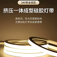 LED挤压一体成型硅胶灯带