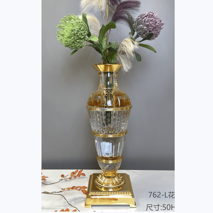Vase art shape ornament table lamp
