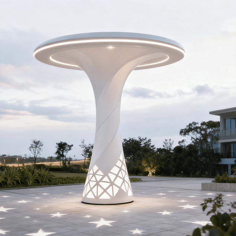 星穹旋音景观装置，适合城市公园、户外艺术广场、户外艺术广场