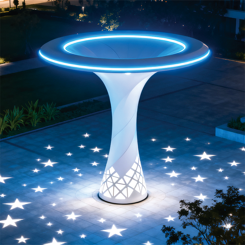 星穹旋音景观装置，适合城市公园、户外艺术广场、户外艺术广场