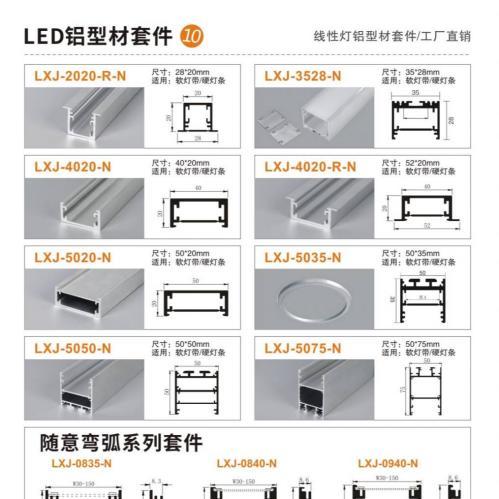 Hard light bar cabinet lamp aluminum groove kit lamp with aluminum profile