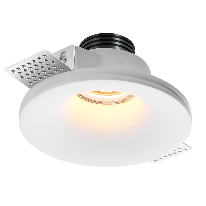 Recessed Frameless Gypsum Downlight