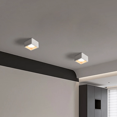 Minimalist Surface-Mounted Corridor Downlight