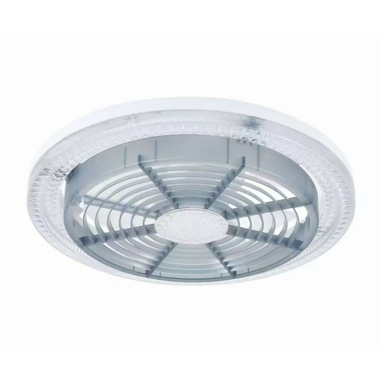 Ultra thin fan light corridor indoor circular