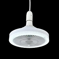 Screw mouth household silent small ceiling fan light