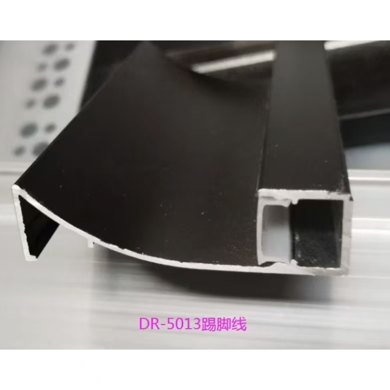 LED light slot embedded corridor skirting board