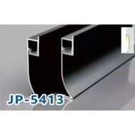 Luminous skirting board aluminum alloy LED light slot