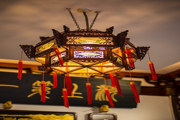 宫灯营造家居古典氛围作用