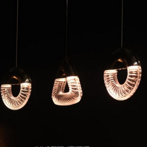 High-end tea restaurant atmosphere chandelier