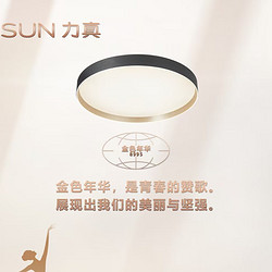 New round warm ceiling lamp