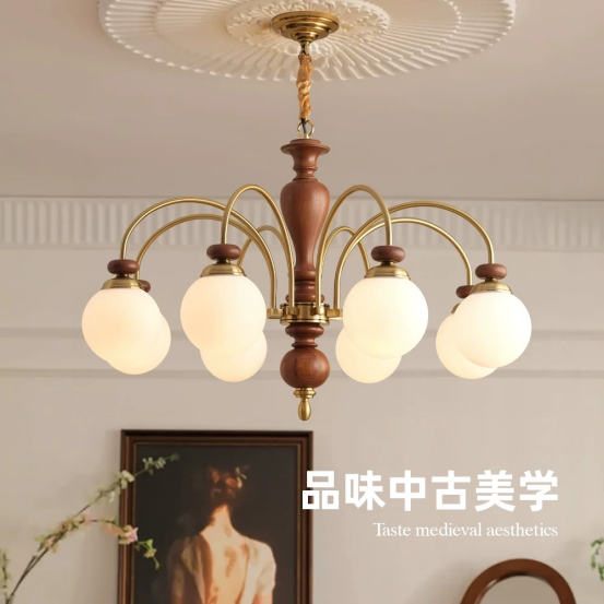 Medieval Style French Retro Chandelier