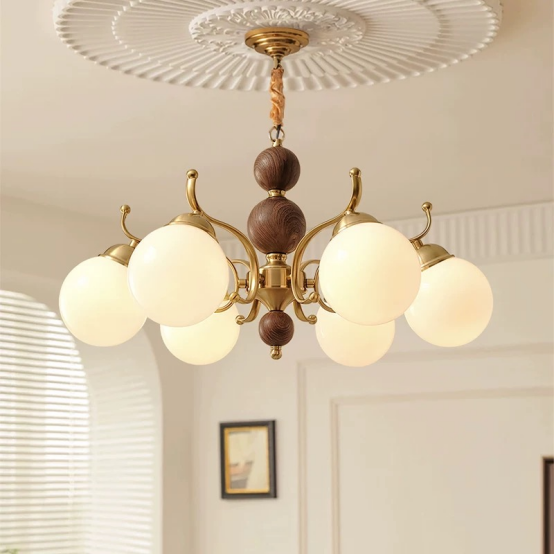 French Medieval Style Living Room Main Lamp Chandelier