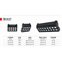 New high-quality black spotlight series