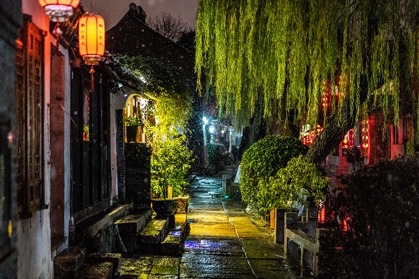 柳树灯的装饰效果与安装方法