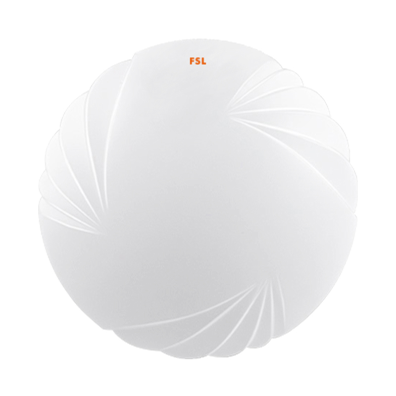 Simple white ceiling light