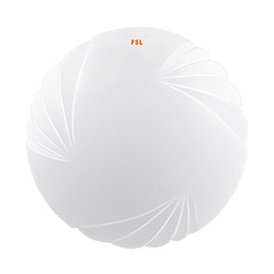 Simple white ceiling light