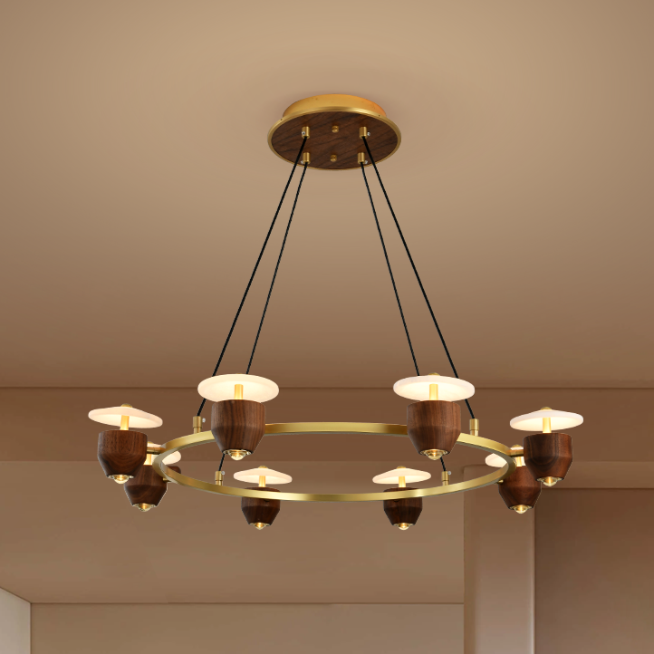 Personality simple living room chandelier