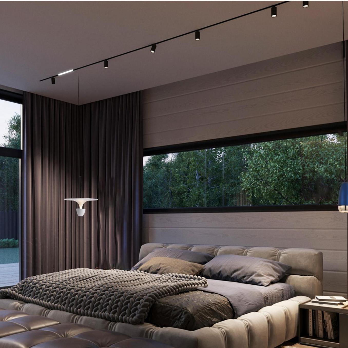 Light luxury high-end room magnetic suction lamp