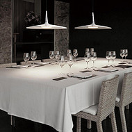 Nordic minimalist restaurant UFO pendant light