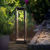 Outdoor courtyard grass courtyard lights