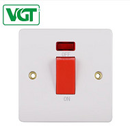 British-gauge double-gang multi-function socket
