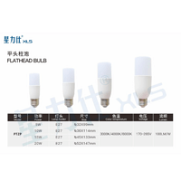 Flat Head Column LED Bulb