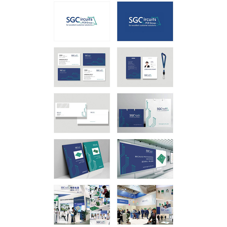 A new and modern advertising design