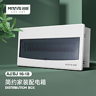 Modern simple home installation distribution box
