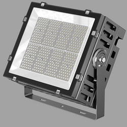 Highlight LED Floodlight in factory workshop