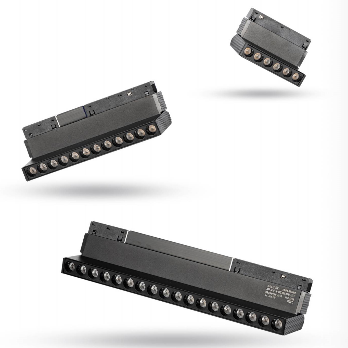 Magnetic folding grille light