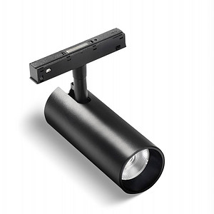Magnetic rail spotlights