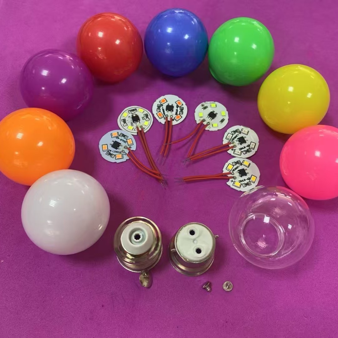Spherical LED bulb