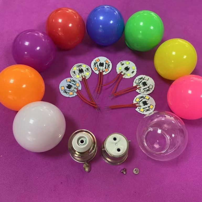 Spherical LED bulb