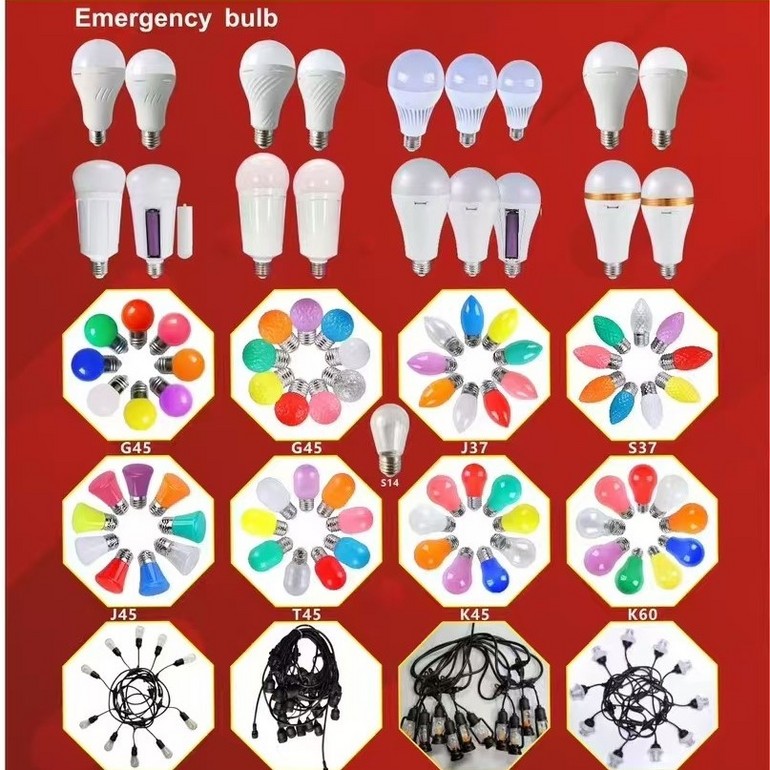 Emergency LED bulbs