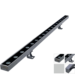 Nail-free installation atmosphere wall washer