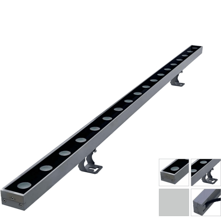 Nail-free installation atmosphere wall washer