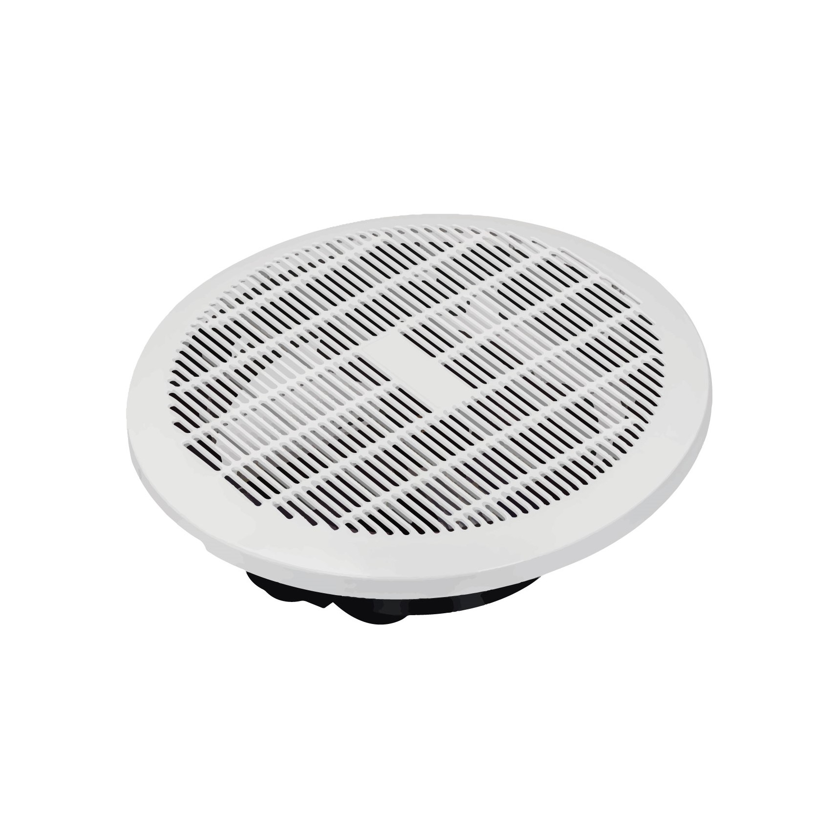 Round window kitchen ventilation fan