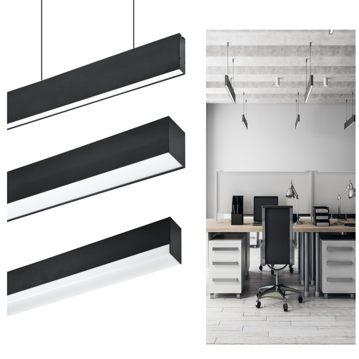 Long term durable ceiling light